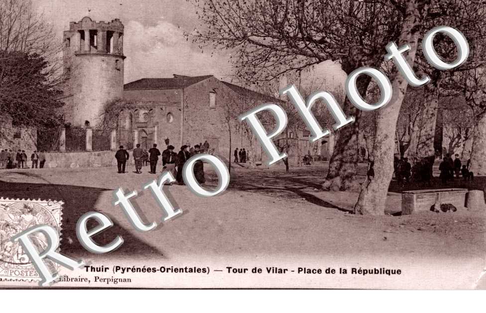 Tour de Vilar. place de la republique  (editeur J. Fau)
