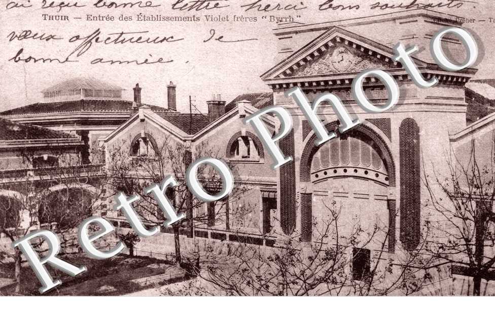entree des etablissements Violet freres " Byrrh "