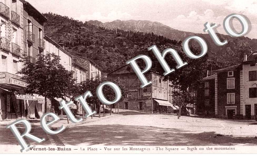 vue sur les montagnes, la place
