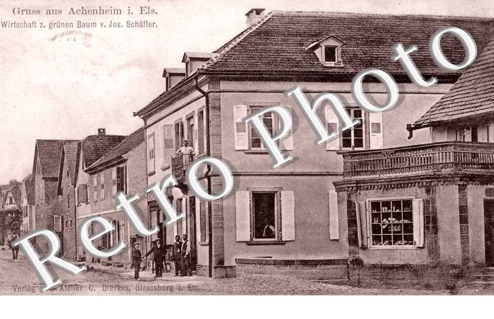 Wirtschaft zur grunen Baum von Jos. Schaffer