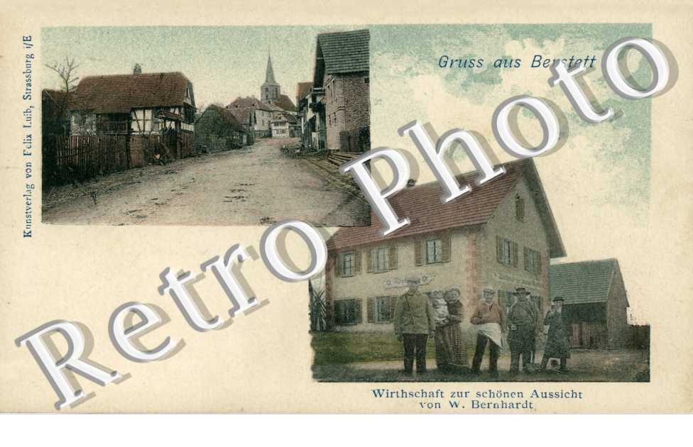 Wirtschaft zur schonen Aussicht von W. bernhardt