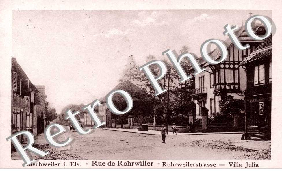 Rue de Rohrwiller, Rohrweilerstrasse, Villa Julia