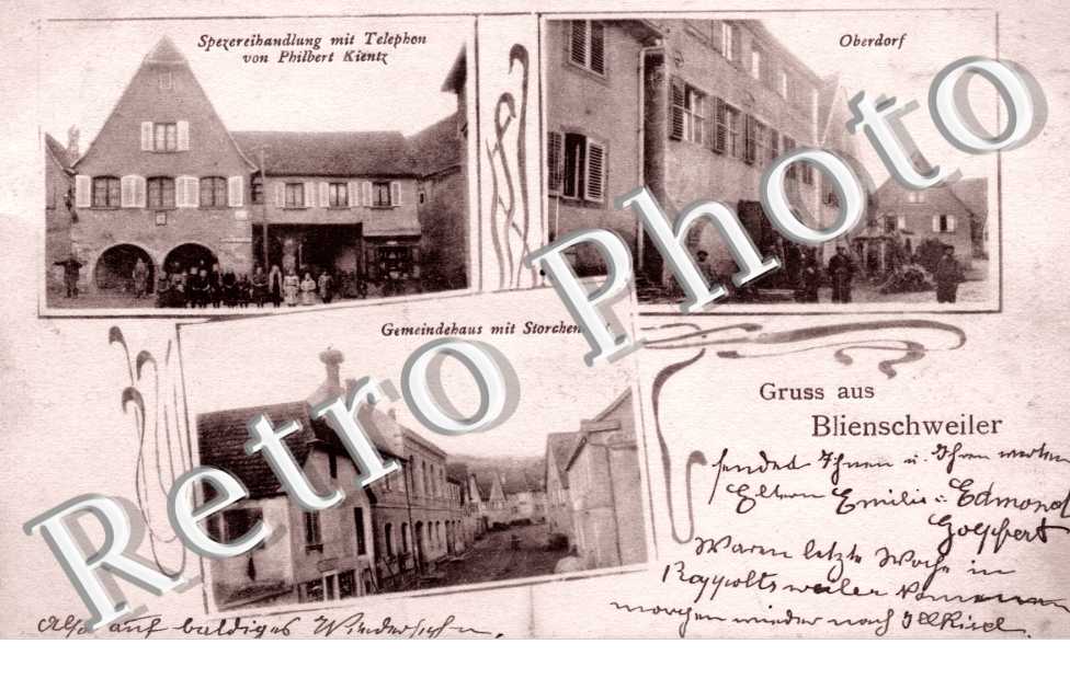 oberdorf - gemeindehaus mit Storchennest