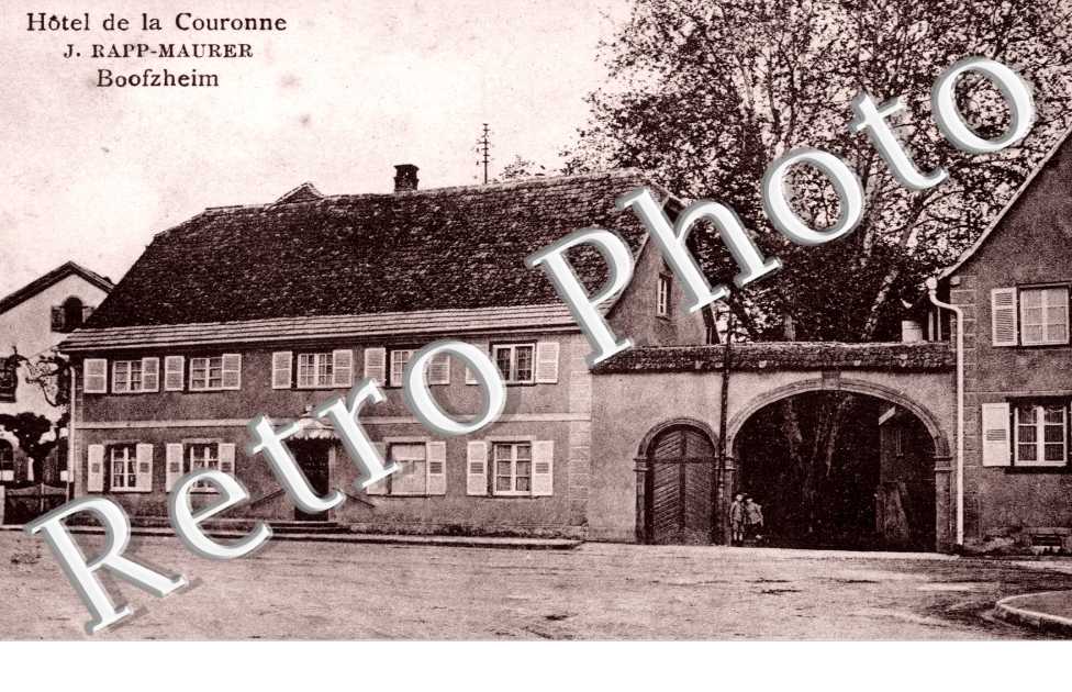 Hotel de la Couronne - J. Raoo-Maurer