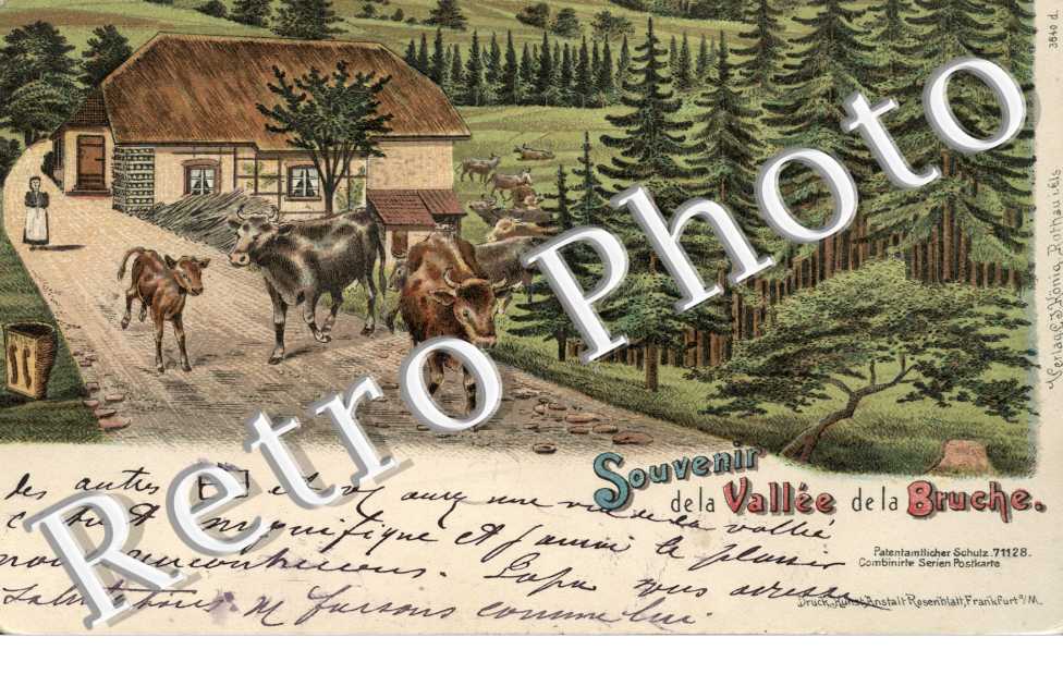 Souvenir de la vallee de la Bruche