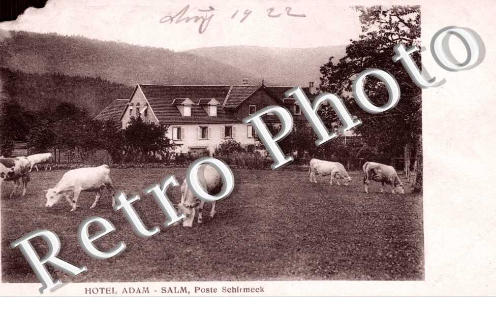 Hotel Adam, Salm, Poste Schirmeck