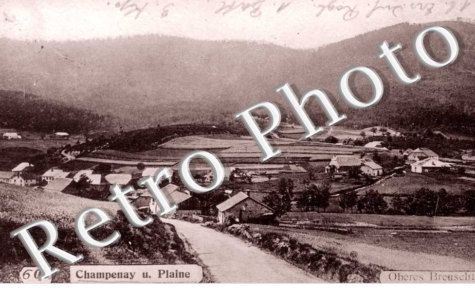Champenay und Plaine