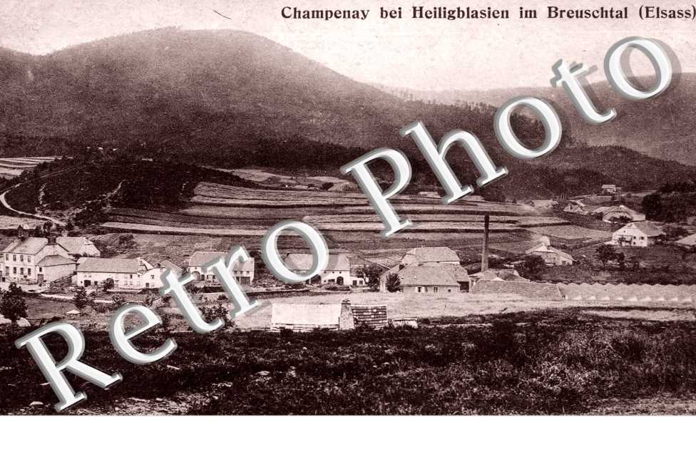 Champenay bei Heiligblasien im Breuschaft