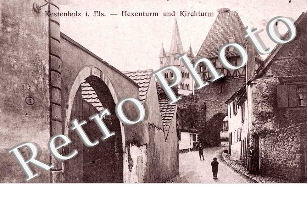 Hexenturm und Kirchturm