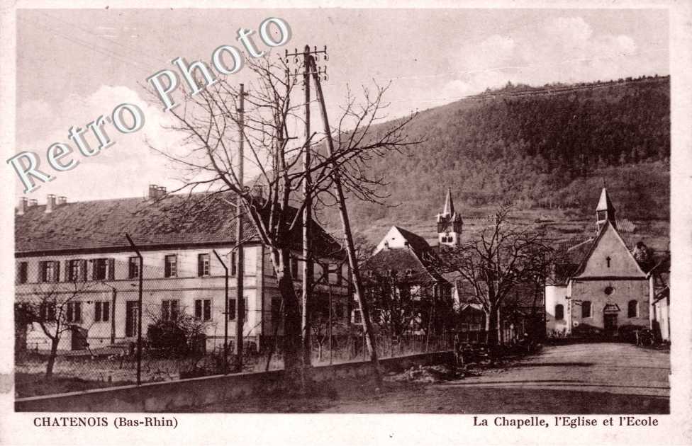 la Chapelle, l&#039;Eglise et l&#039;Ecole