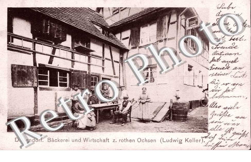 Backerei und Wirstchaft z. rothen Ochsen (Ludwig Keller)