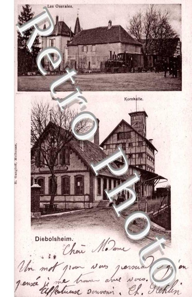 Les Oseraies, Molkerei, Kornhalle