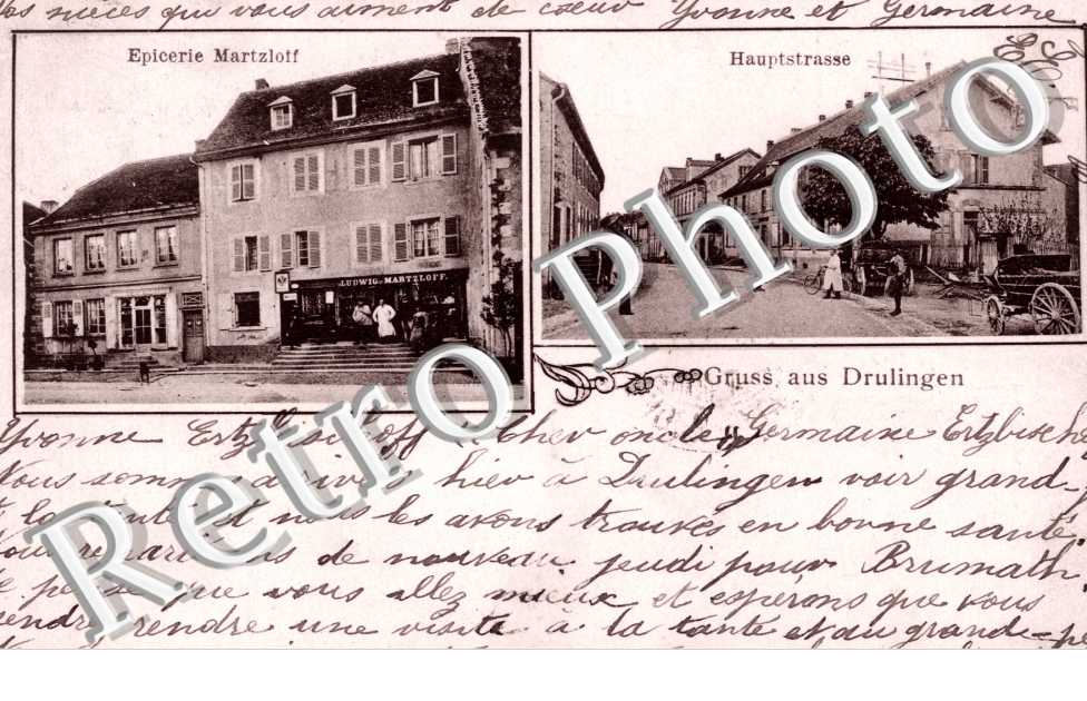 hauptstrasse, epicerie Martzloff