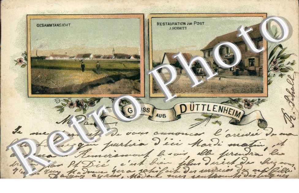 gesammtansicht, restauration zur post J. Schmitt