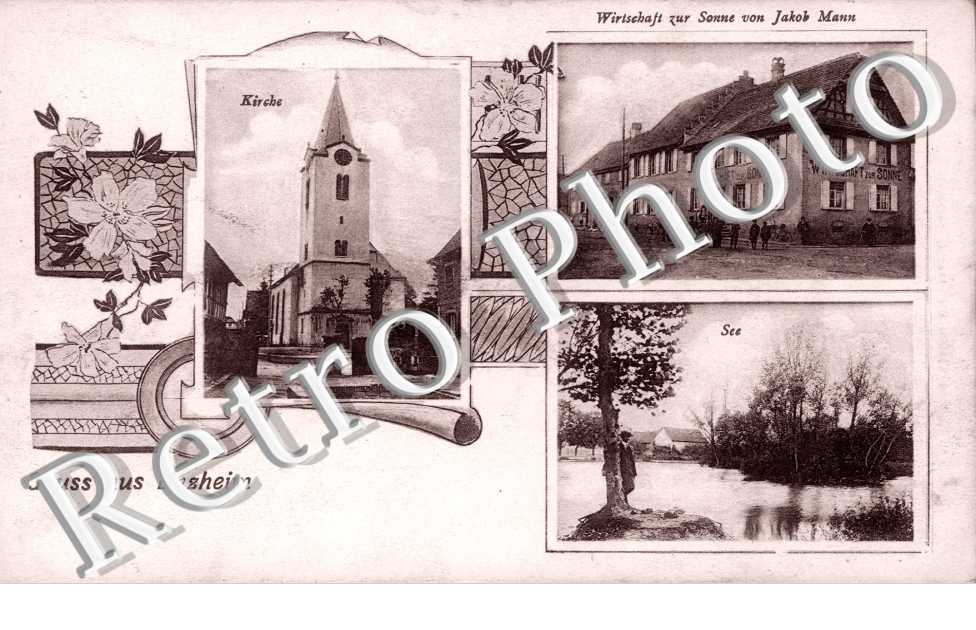 Wirstchaft zur Sonne von Jakob Mann, Kirche