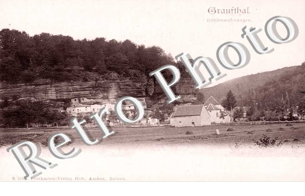 Graufthal. Hohlenwohnungen