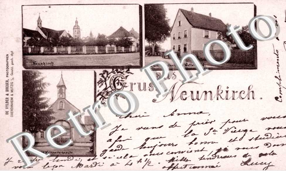 Neunkirche, Nothhelferkapelle, Zum Rebstock. Jos Wetterwald