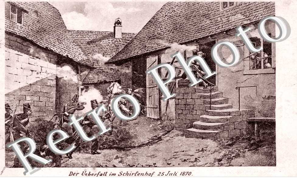 Der Ueberfall im Schirlenhof 25 Juli 1870