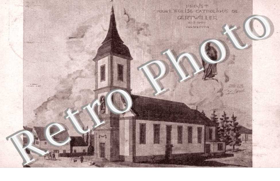Projet pour l&#039;Eglise Catholique de Gertwiller