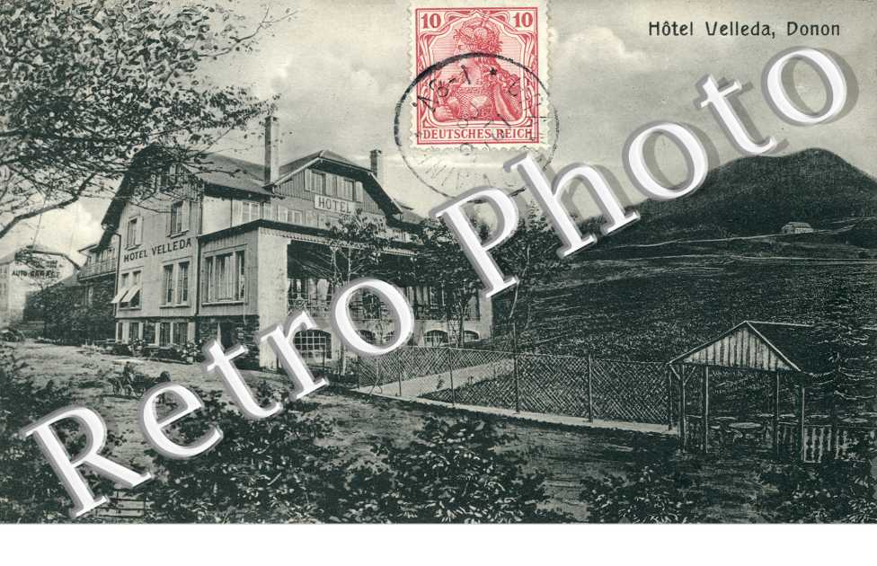 Vue de l&#039;hôtel Velleda, Donon