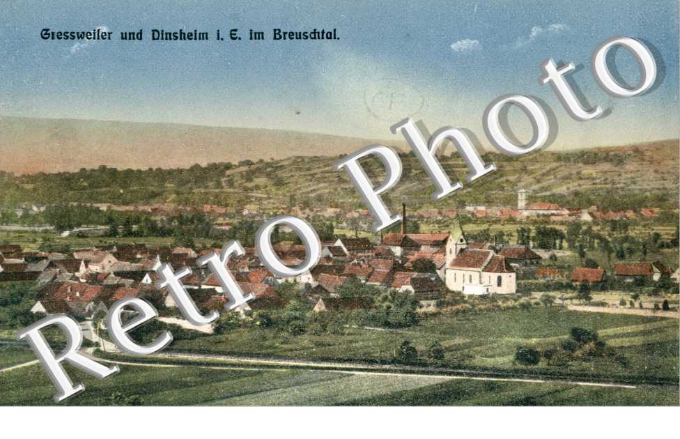 Gresswiller und Dinsheim i. E. im Breuschtal