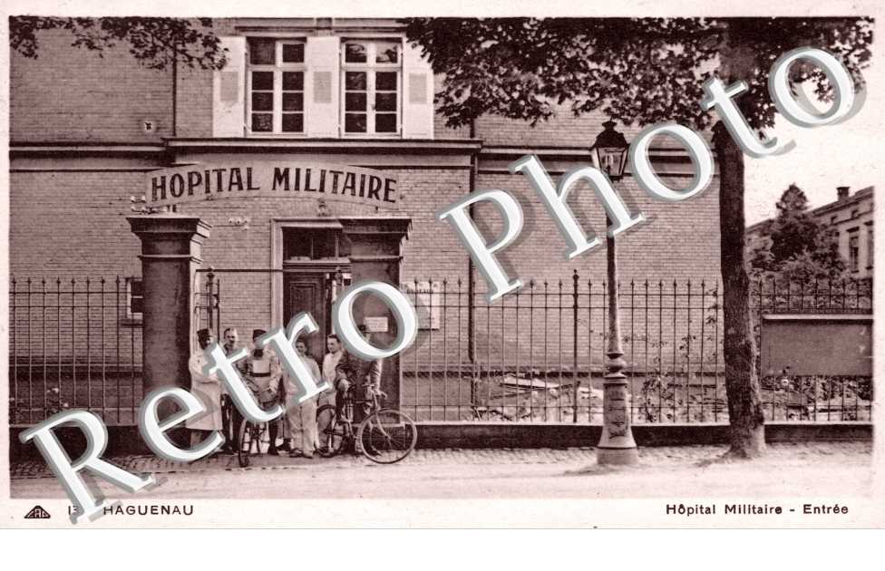 Hopital militaire, Entree