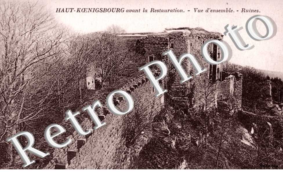 Vue d&#039;ensemble - ruines