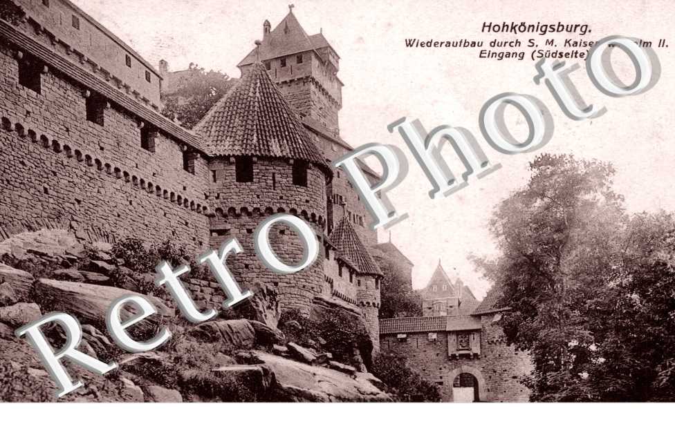 Wiederaufbau durch kaiser Wilhelm II. Eingang.