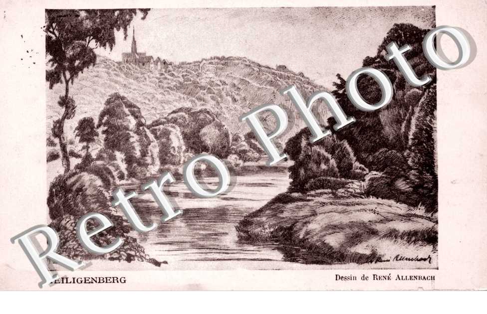 dessin de Rene Allenbach, une vue