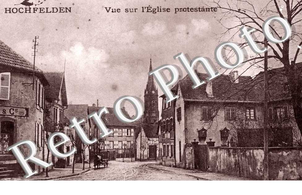 Vue sur l&#039;Eglise protestante