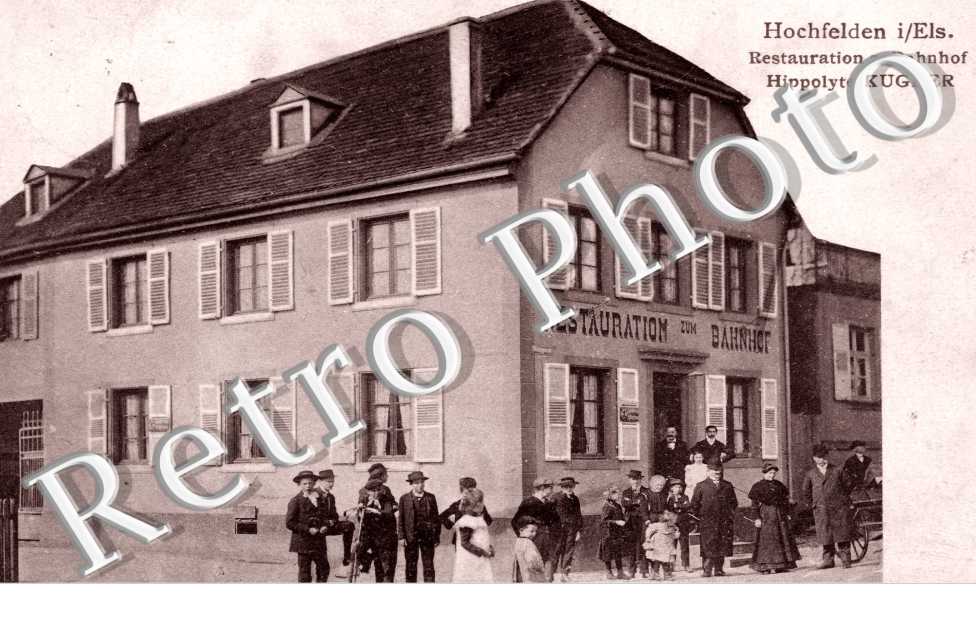 Restauration zum Bahnhof Hippolyte Kugler