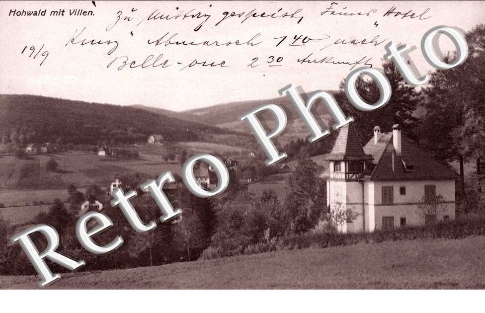 Hohwald mit Villen