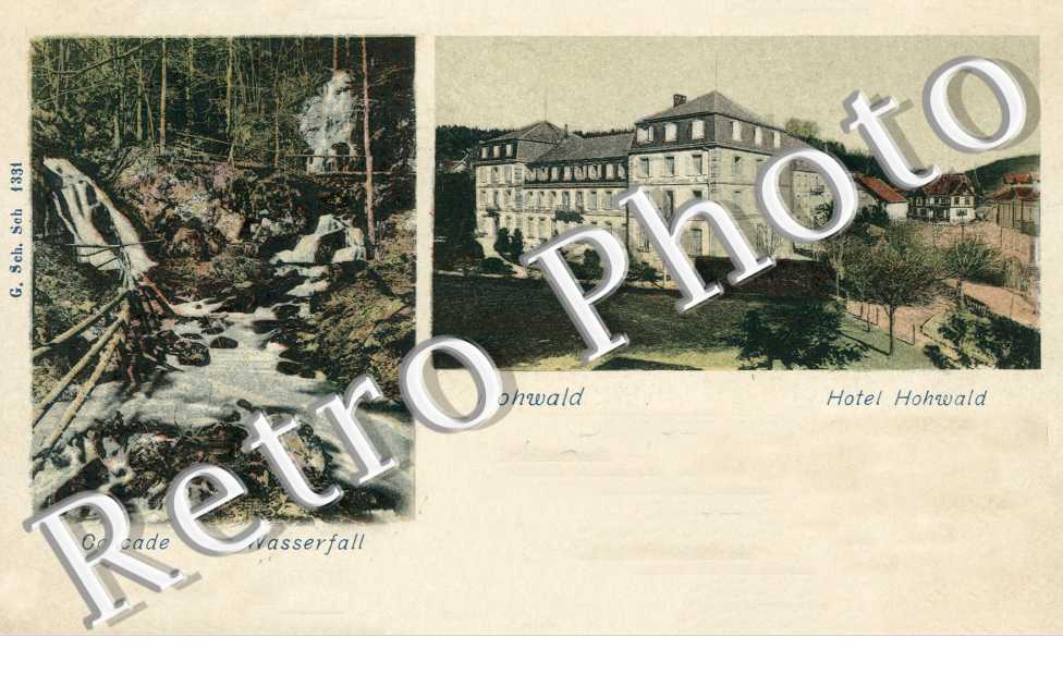 Hotel et Cascade