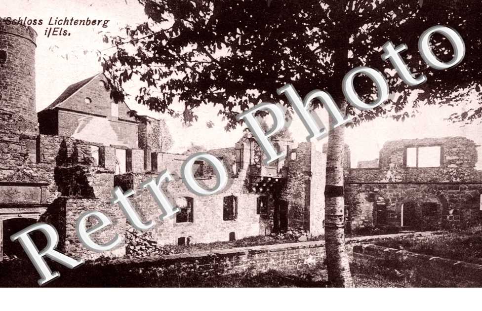 Schloss, ruines