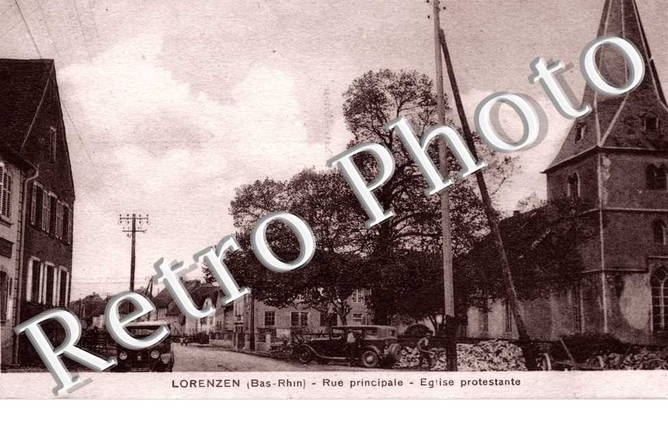 rue principale, eglise protestante