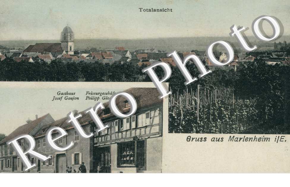 Totalansicht - Gasthaus Josef Goujon