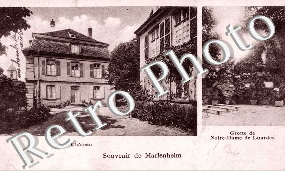 Chateau - Grotte ND de Lourdes