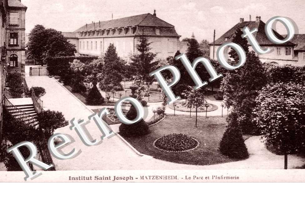 Institut Saint-Joseph - Le parc et l&#039;infirmerie