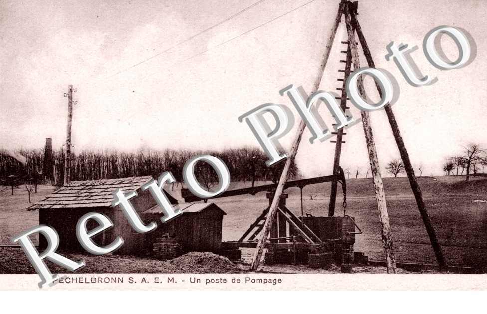Un poste de Pompage - Pechelbronn S. A. E. M.