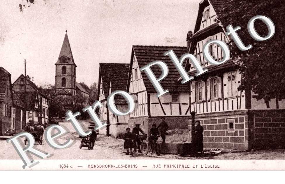 Rue principale de l&#039;eglise