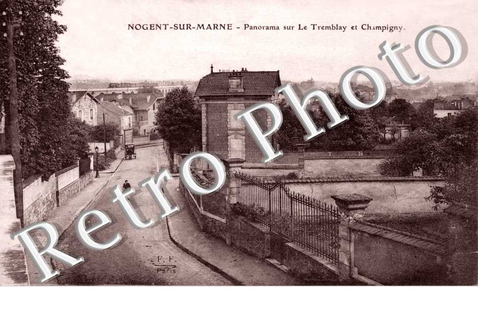 Panorama sur le Tremblay et Champigny