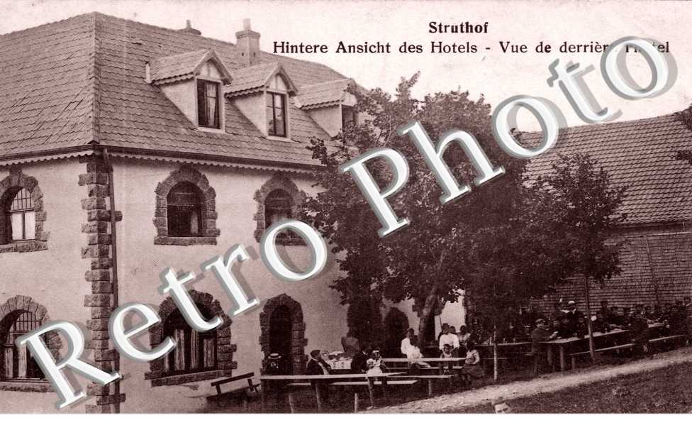 Struthof - Hintere Ansicht des Hotels