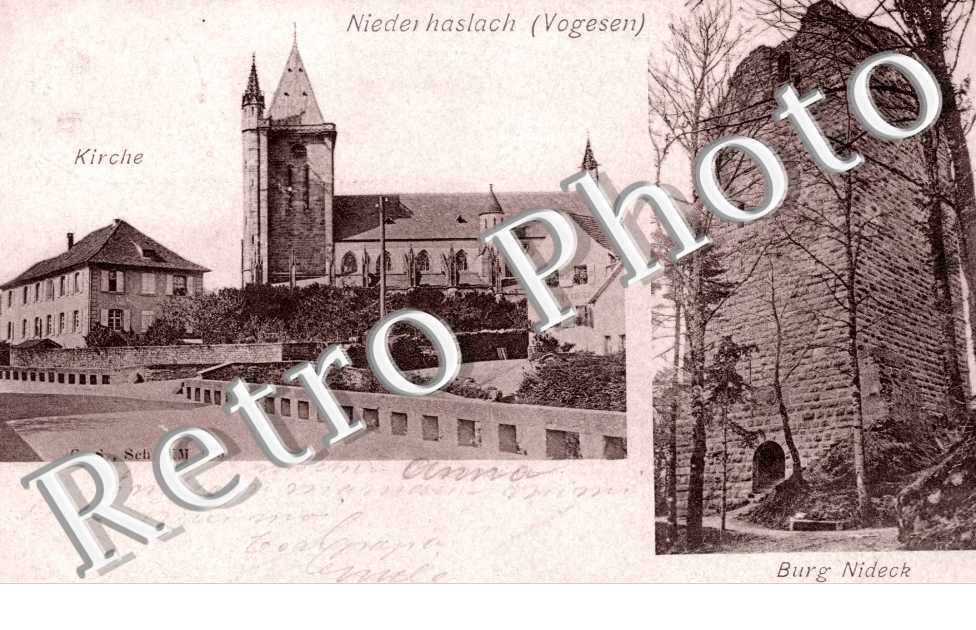 Kirche - Burg Nideck