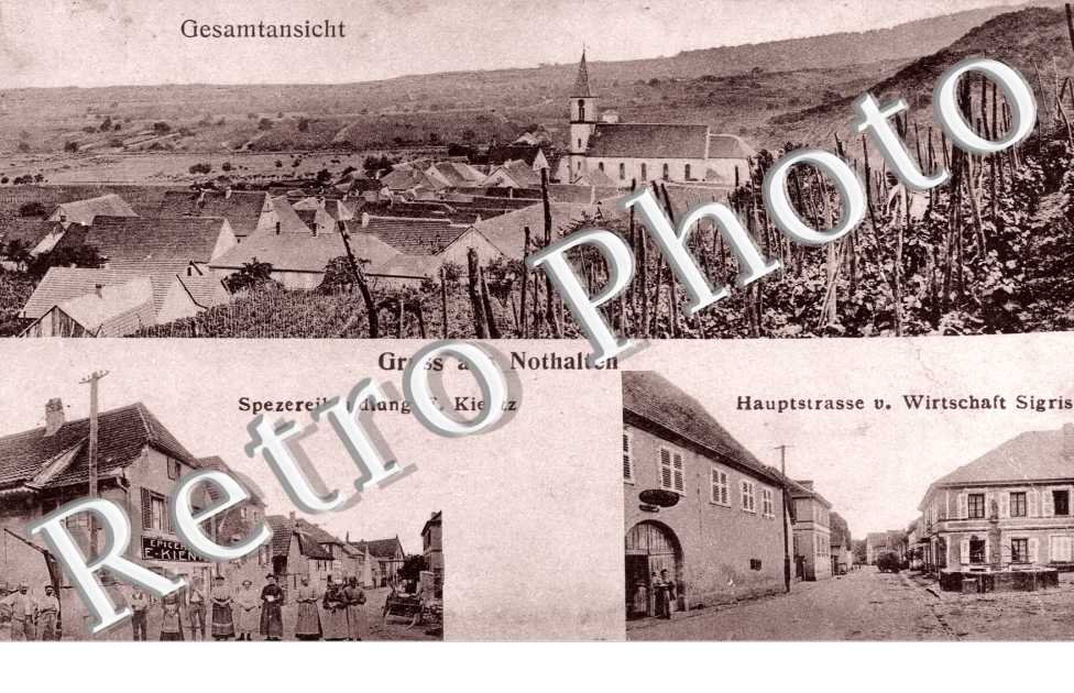 Gesamtansicht - Spezerei  E. Kientz