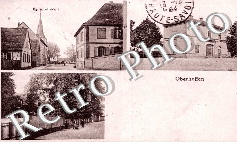 Eglise et ecole - asile des filles trois Tilleuls
