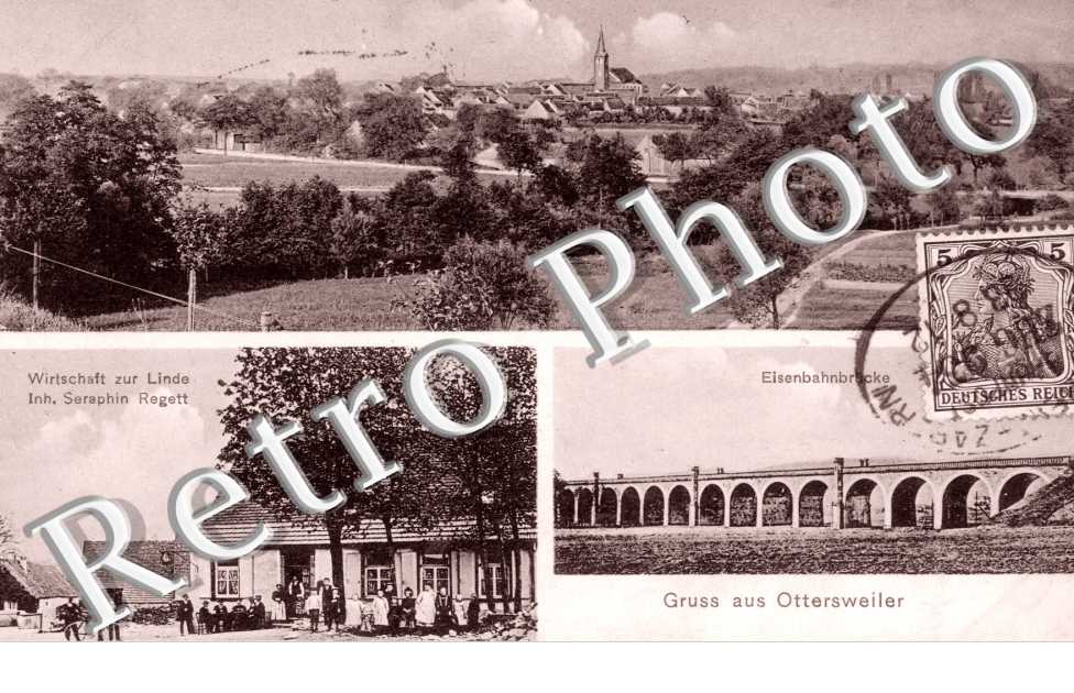 vue generale eisenbahnbrucke Wirtschaft zur Linde Inh. Seraphin Regett