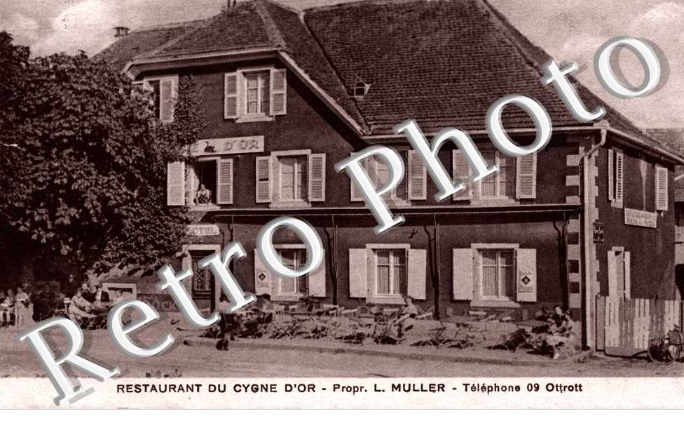 Restaurantn du "cygne d&#039;or" proprietaire L. Muller
