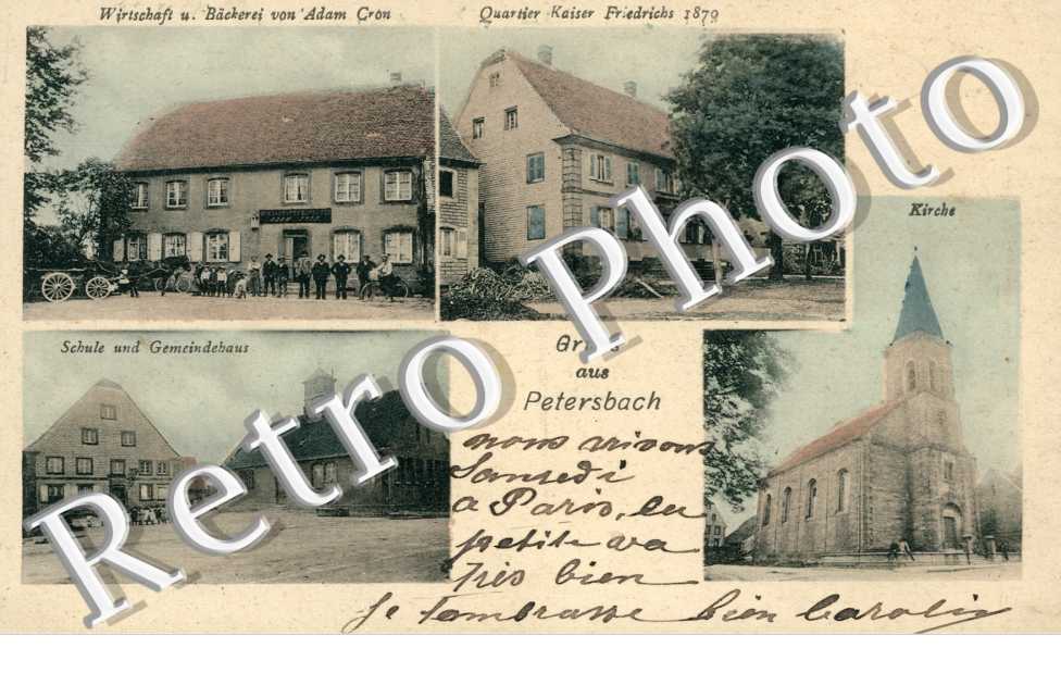wirtschaft backerei von adam cron quartier kaiser friedrich 1870