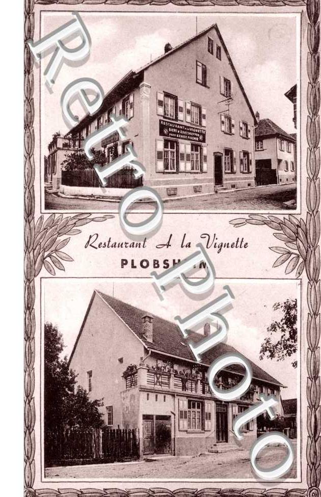 Restaurant a la vignette