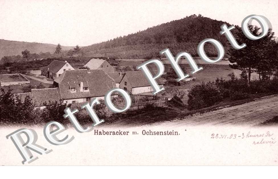 Haberacker mit Ochsenstein